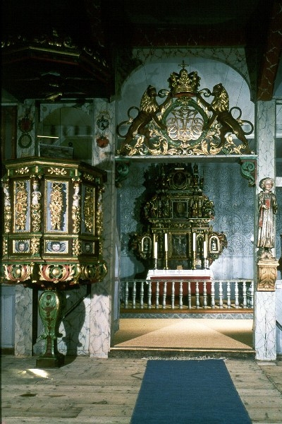 stave church Ringebu