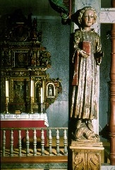 stave church in ringebu
